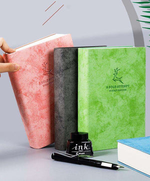 A5 A6 & B5 Thick Blank book Leather Cover 80gsm 320 sheets - Various Colors Stationary Endmore. | A Life Well Designed. 