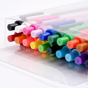 20pcs Colorful ink PURE Soft Touch Pen 0.5mm w/ Refills - Endmore. | A Life Well Designed.