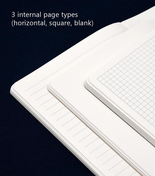 2pcs Set of Soft Touch Flexible Mullti-purpose Notebook Diary - Endmore. | A Life Well Designed.