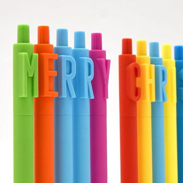 36 Colors ALPHA Letter Gel Pen 0.5MM - Endmore. | A Life Well Designed.