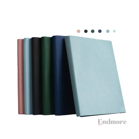 A4 Super Thick Notepad Notebook in Retro Colors - 416 pages - Endmore. | A Life Well Designed.