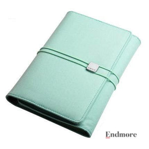 Alio Strap Close Business Folder A5 Notebook Case w/ Gel Pen - Endmore. | A Life Well Designed.