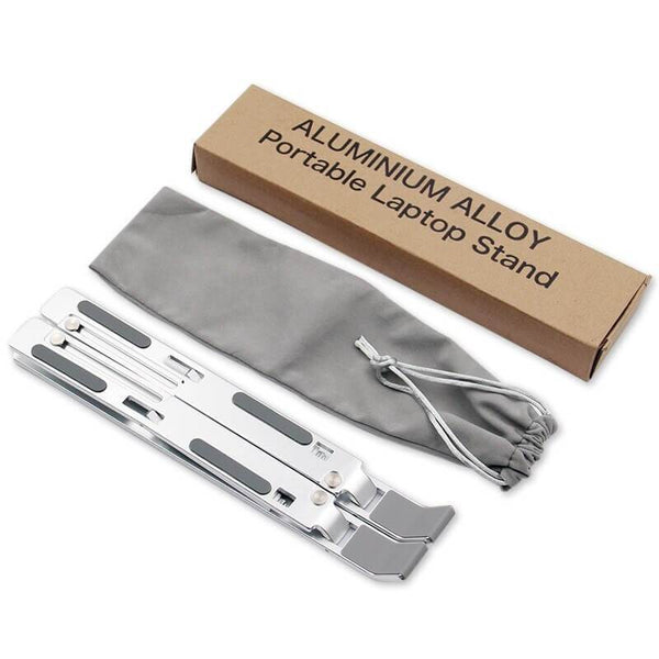 Aluminum Alloy Adjustable Laptop Stand - Endmore. | A Life Well Designed.