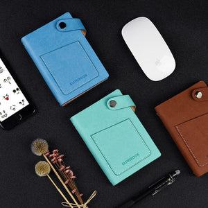ElfinBook Mini Smart Reusable Faux Leather Notebook Stationary Endmore. | A Life Well Designed. 