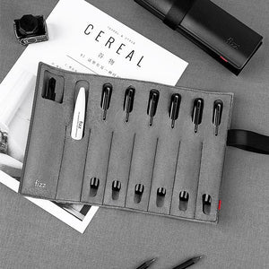Fizz Leather Pen & Pencil Bag Case - Endmore. | A Life Well Designed.
