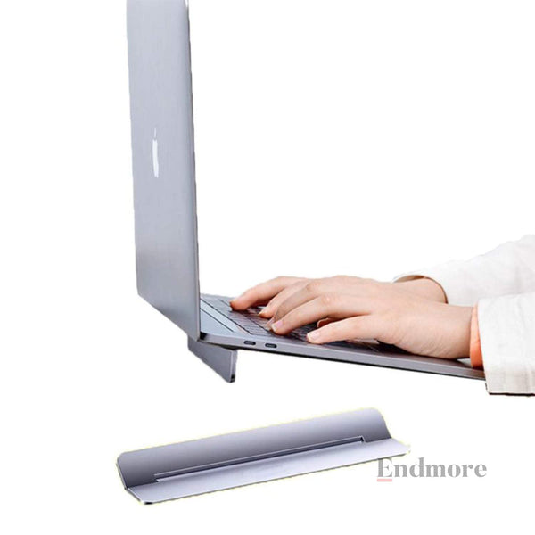 Foldable Ultra  Portable Aluminum Laptop Stand for 11/13/17in Macbook - Endmore. | A Life Well Designed.