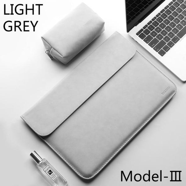 Laptop Sleeve case & bag For Macbook pro Air 13 Cases Endmore. | A Life Well Designed. LIGHT GREY 3 cross 14inch 