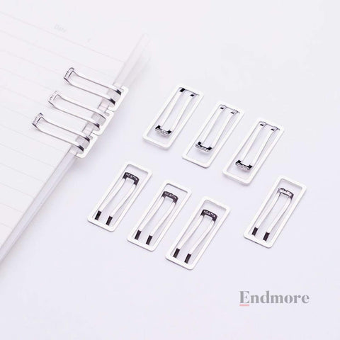 Nusign Metal Paper Clips - 10 pcs box - Endmore. | A Life Well Designed.
