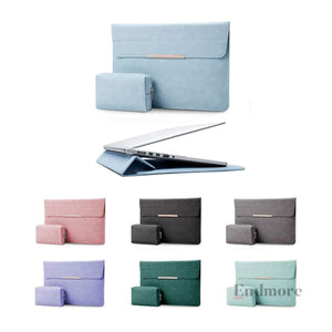 Soft Touch Laptop Sleeve Stand & Bag - For MacBook Pro Air 13 - Endmore. | A Life Well Designed.