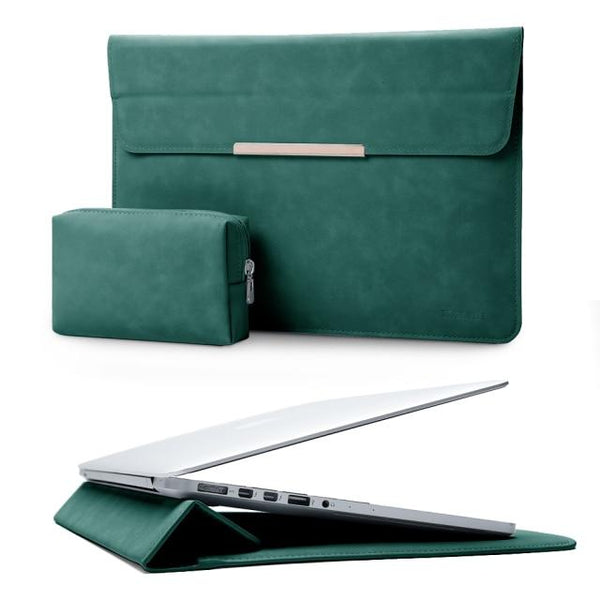 Soft Touch Laptop Sleeve Stand & Bag - For MacBook Pro Air 13 - Endmore. | A Life Well Designed.
