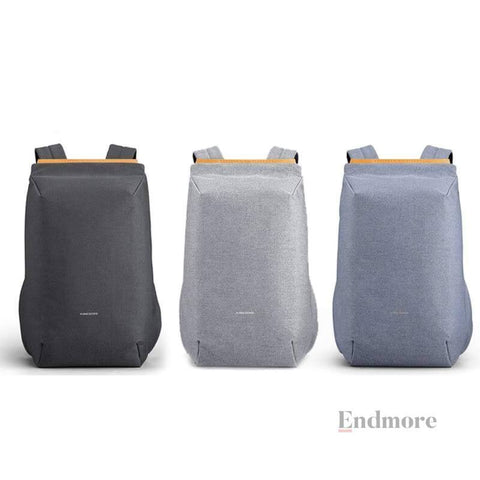 15.6'' waterproof USB charging school bag backpack Bags Endmore. | A Life Well Designed. 