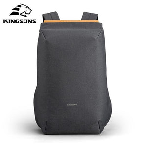 15.6'' waterproof USB charging school bag backpack Bags Endmore. | A Life Well Designed. Dark gray 15 Inches 
