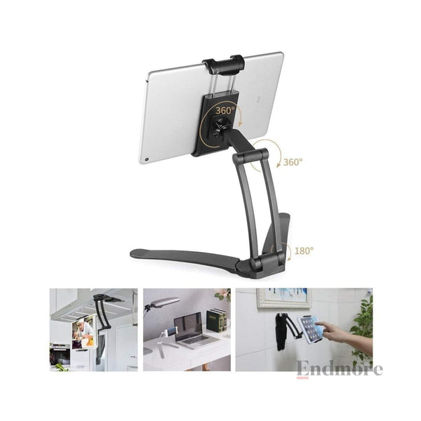 2 In 1 Tablet Desk & Wall Stand Desk Accessories Endmore. | A Life Well Designed. 