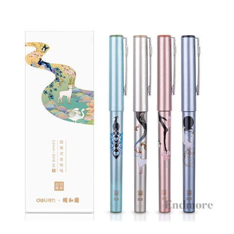 4pcs Pack of Oriental Style Gel pens 0.5MM Stationary Endmore. | A Life Well Designed. 
