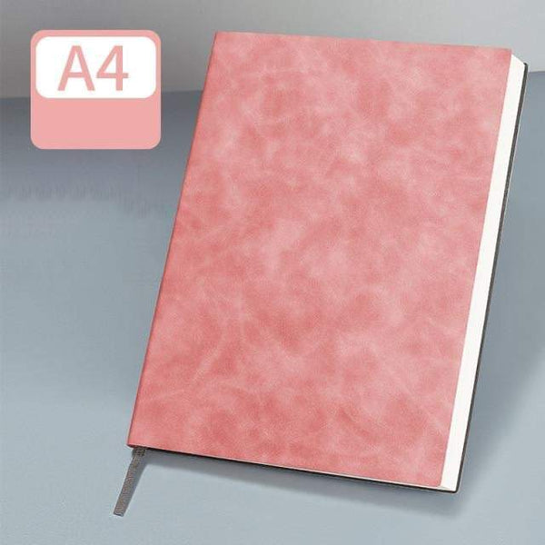 A4/B5 Soft Cover Notebook Planner - Muted Solid Color Stationary Endmore. | A Life Well Designed. 1 - A4 - Red 