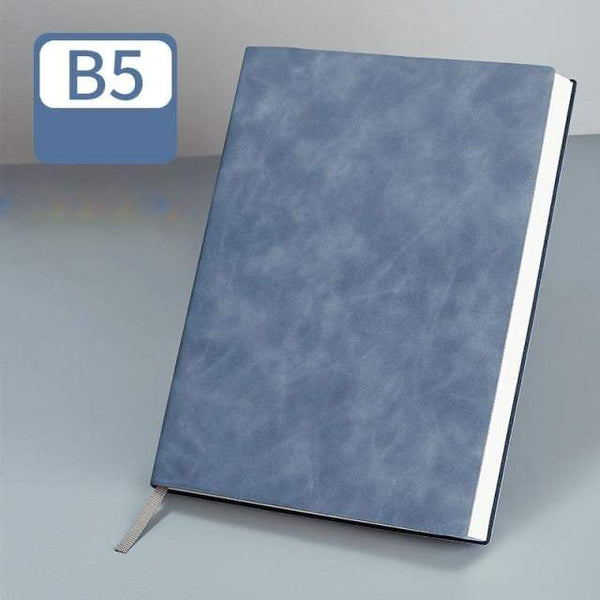 A4/B5 Soft Cover Notebook Planner - Muted Solid Color Stationary Endmore. | A Life Well Designed. 11 - B5 - Blue 