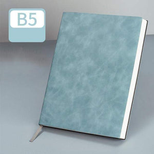 A4/B5 Soft Cover Notebook Planner - Muted Solid Color Stationary Endmore. | A Life Well Designed. 12 - B5 - Teal 