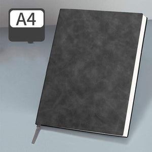 A4/B5 Soft Cover Notebook Planner - Muted Solid Color Stationary Endmore. | A Life Well Designed. 2 - A4 - Black 
