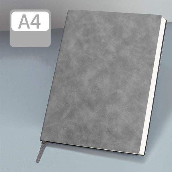 A4/B5 Soft Cover Notebook Planner - Muted Solid Color Stationary Endmore. | A Life Well Designed. 3 - A4 - Light Gray 