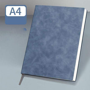 A4/B5 Soft Cover Notebook Planner - Muted Solid Color Stationary Endmore. | A Life Well Designed. 5 - A4 - Blue 