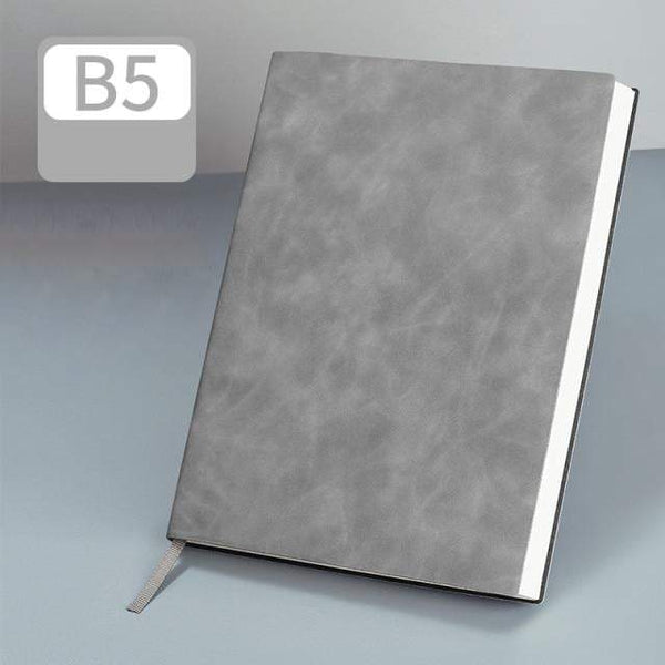 A4/B5 Soft Cover Notebook Planner - Muted Solid Color Stationary Endmore. | A Life Well Designed. 9 - B5 - Light Gray 