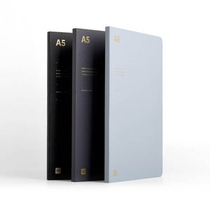 A5 Soft Tone Notebook - 3 Colors Workspace Products FIU-M | Your Life. Simply, Well Designed. 3 Pcs 