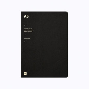 A5 Soft Tone Notebook - 3 Colors Workspace Products FIU-M | Your Life. Simply, Well Designed. Black 