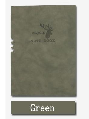 A5/B5 Business Notebook & 2021 Agenda Stationary Endmore. | A Life Well Designed. Green notebook B5 