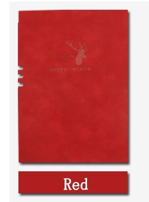 A5/B5 Business Notebook & 2021 Agenda Stationary Endmore. | A Life Well Designed. Red notebook B5 