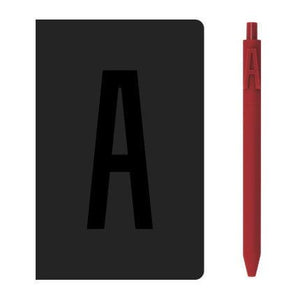 A6 Alphabet Notebook & Letter Pen Set 0.5mm Stationary Endmore. | A Life Well Designed. A A6 