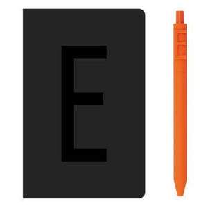 A6 Alphabet Notebook & Letter Pen Set 0.5mm Stationary Endmore. | A Life Well Designed. E A6 
