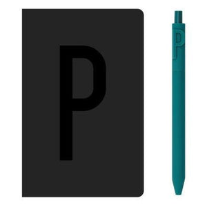 A6 Alphabet Notebook & Letter Pen Set 0.5mm Stationary Endmore. | A Life Well Designed. P A6 
