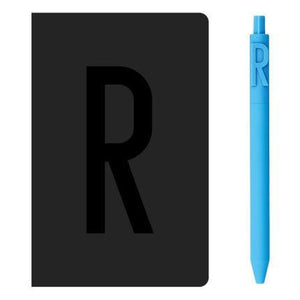 A6 Alphabet Notebook & Letter Pen Set 0.5mm Stationary Endmore. | A Life Well Designed. R A6 