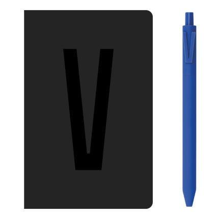 A6 Alphabet Notebook & Letter Pen Set 0.5mm Stationary Endmore. | A Life Well Designed. V A6 