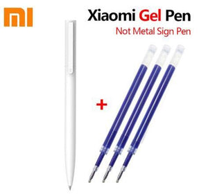 Clean Gel Pen 0.5MM w/ Ink Refills Stationary Endmore. | A Life Well Designed. 1pen and 3Blue ink 