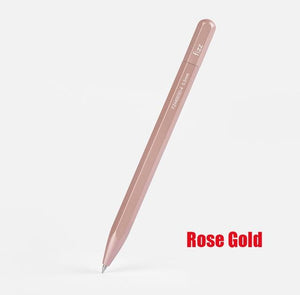 Fizz Aluminum Alloy Metal Gel Pen w/ Refill 0.5MM Black Ink Stationary Endmore. | A Life Well Designed. Gold 