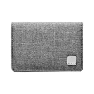 Kaco Alio Simple Leather Wallet & Credit Card Holder On The Go Endmore. | A Life Well Designed. Gray 