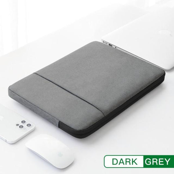 Laptop Case Carrying Sleeve 13-15 inch for Macbook Air Pro M1 Cases Endmore. | A Life Well Designed. DARK GREY 10inch 