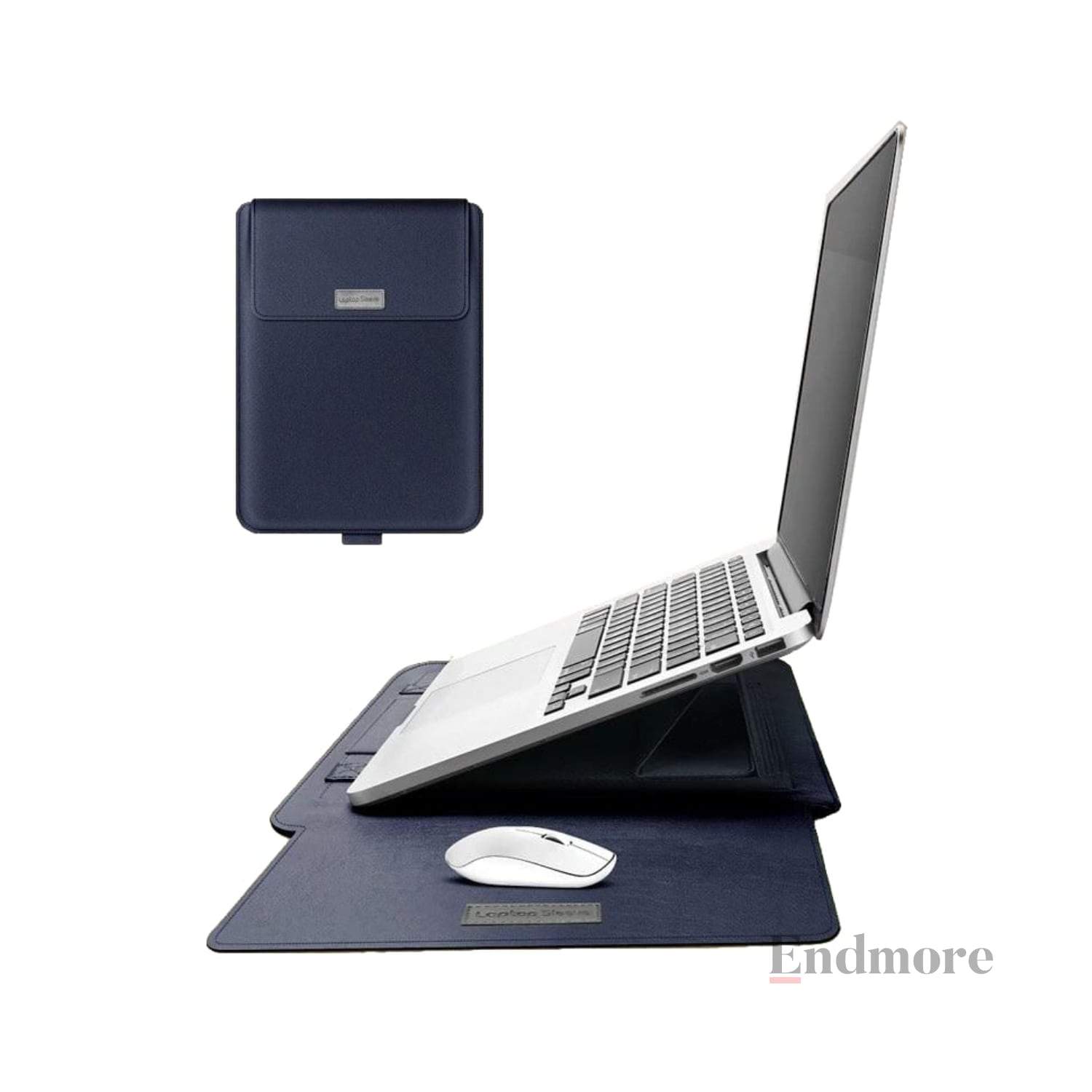 Laptop Sleeve Case Bag w/ Stand-Function For Macbook Air Pro 13 Inch Cases Endmore. | A Life Well Designed. 