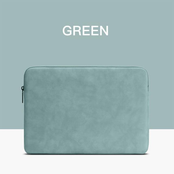 Laptop Sleeve Case Carrying Bag 13-15.6 Inch For Macbook Air Pro Cases Endmore. | A Life Well Designed. GREEN 14 15.4inch 
