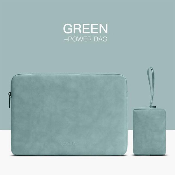 Laptop Sleeve Case Carrying Bag 13-15.6 Inch For Macbook Air Pro Cases Endmore. | A Life Well Designed. GREEN SET 14 15.4inch 