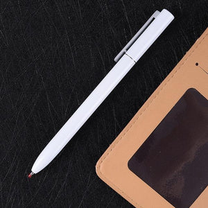 Metal Office Gel Pen w/ Refills 0.5MM Stationary Endmore. | A Life Well Designed. 1 White pen 