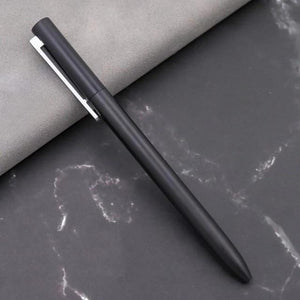 Metal Office Gel Pen w/ Refills 0.5MM Stationary Endmore. | A Life Well Designed. 1Black pen 