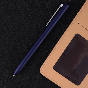 Metal Office Gel Pen w/ Refills 0.5MM Stationary Endmore. | A Life Well Designed. 1Dark Blue pen 