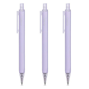 Nusign 3pc Set Retractable Gel Pen 0.5MM Stationary Endmore. | A Life Well Designed. 3 Purple Pen 