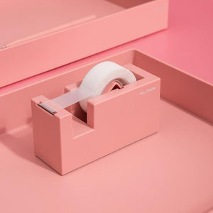 Nusign Angular Tape Dispenser - Assorted Colors Stationary Endmore. | A Life Well Designed. Pink 