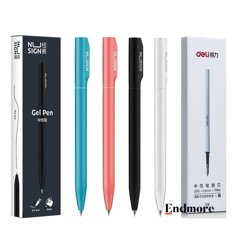 NUSIGN Gel Pen 0.5MM w/ Ink Refill Stationary Endmore. | A Life Well Designed. 