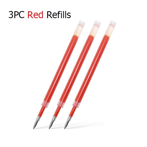 Nusign Metal Gel Pens w/ Refill Stationary Endmore. | A Life Well Designed. 3pc red ink 