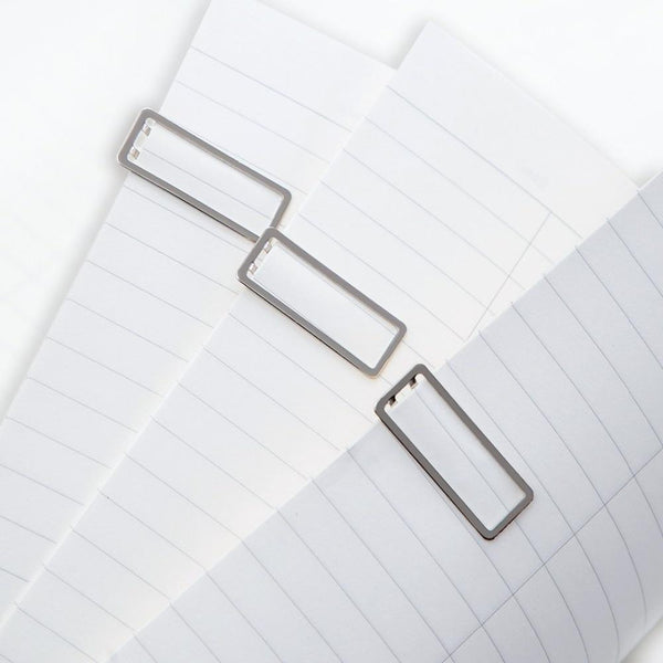 Nusign Metal Paper Clips - 10 pcs box Stationary Endmore. | A Life Well Designed. 