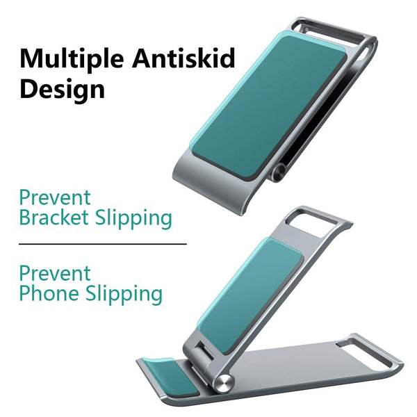 Portable Aluminum Alloy Phone Holder & Stand Desk Accessories Endmore. | A Life Well Designed. 